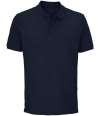 04242 Pegase SOL'S Unisex Pegase Piqué Polo Shirt French Navy colour image